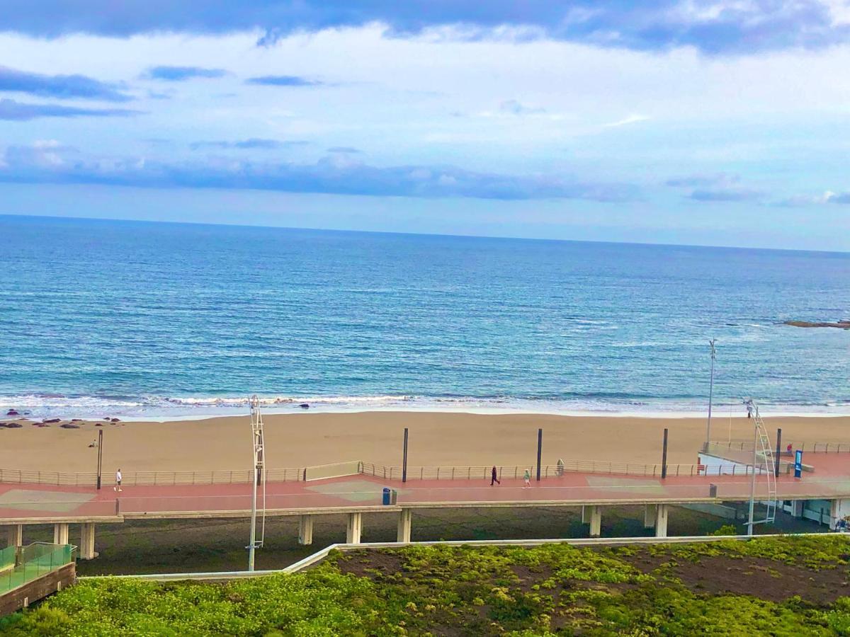 Vistas Mar Playa Las Canteras Primera Linea Wifi Las Palmas de Gran Canaria Eksteriør bilde