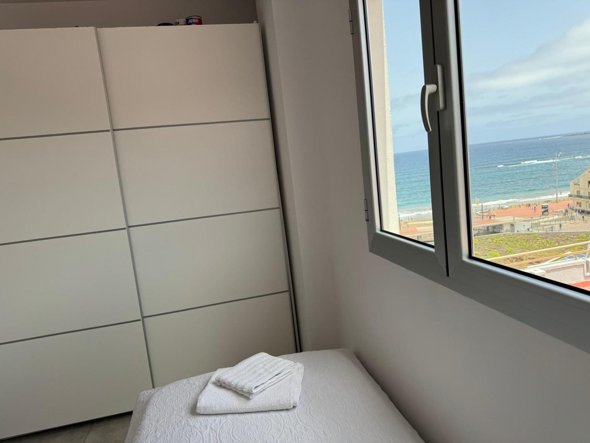 Vistas Mar Playa Las Canteras Primera Linea Wifi Las Palmas de Gran Canaria Eksteriør bilde